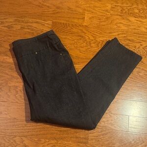 Ruby Rd. | Petite Black Stretch Faux Pocket Jeans